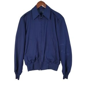 Service Jacket Lightweight 38R Blue Removable Liner Defense Logistics Agency